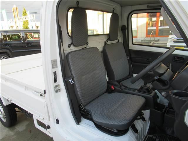 キャリイトラック KCエアコン・パワステ 4WD 禁煙車 マニュアルエアコン MT 3方開荷台 ラジオ パワーステアリング ハロゲンヘッドランプ ドリンクホルダー シガーソケット 運転席エアバック 助手席エアバック(67枚目)