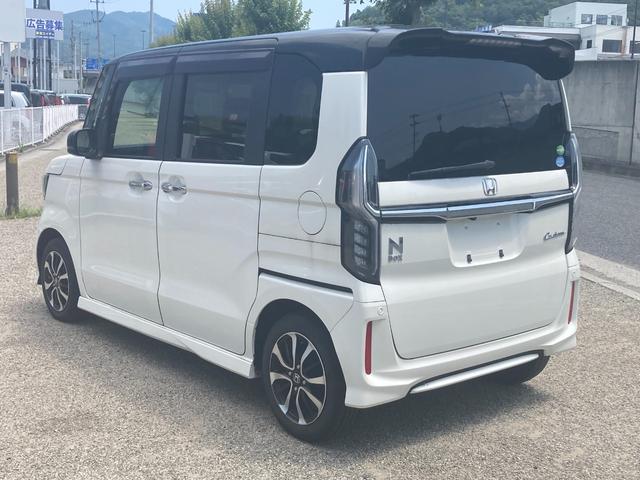 Ｎ－ＢＯＸカスタム 　禁煙車　電動スライドドア　衝突軽減装置　誤発進抑制機能　アダプティブクルーズ　オートハイビーム　ＥＴＣ　ＬＥＤヘッドライト　バックカメラ　ＬＥＤフォグライト　純正１５インチアルミ　プッシュスタート（22枚目）