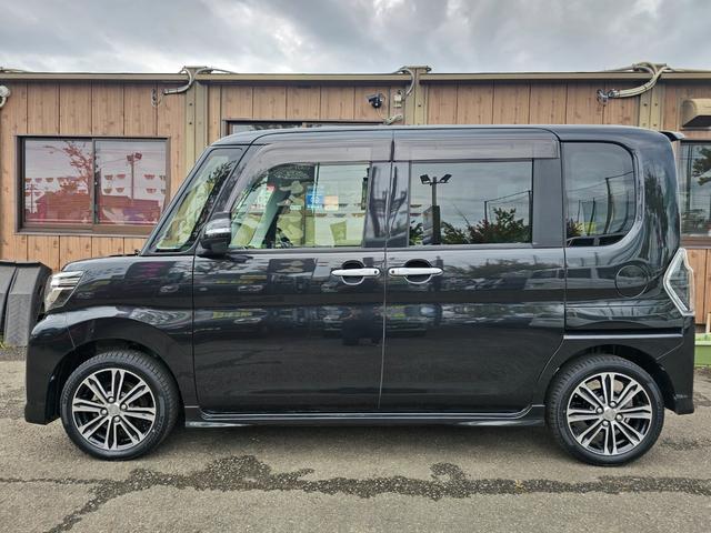 タント カスタムＲＳ　トップエディションＳＡＩＩＩ　ターボ車検８年８月ワンオーナー新品国産スタッドレス新品ホイール社外ナビフルセグＴＶブルートゥース・バックカメラ新品夏タイヤ純正アルミ両側電動スライドドア純正ＬＥＤヘッドライト衝突軽減ブレーキ横滑り防止（8枚目）