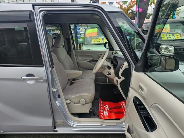 ｅＫスペース Ｅ　車検９年１０月・新品国産夏タイヤ社外アルミホイール両側スライドドア純正ＣＤキーレスＥＴＣアイドリングＳＴＯＰプライバシーガラス運転席・助手席エアバック電動格納ミラーＡＢＳタイベルチェーン取説・記録簿（15枚目）