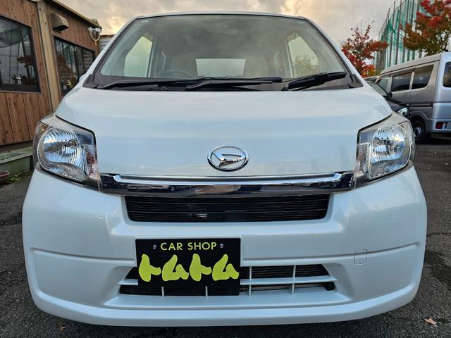 ムーヴ Ｘ　車検９年１１月エコアイドル社外ナビＴＶブルートゥース社外バックカメラ新品国産夏タイヤ社外アルミＡＢＳスマートキー・エンジンプッシュスタートＳＲＳエアバック・タイベル交換不要チェーンＰＶガラス取扱説明書（2枚目）