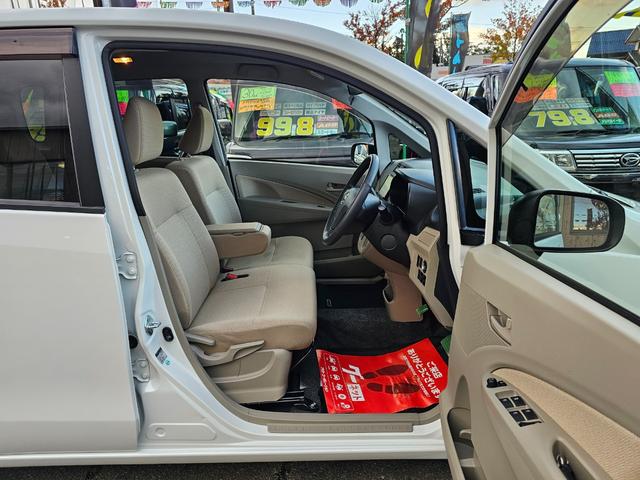 ムーヴ Ｘ　車検９年１１月エコアイドル社外ナビＴＶブルートゥース社外バックカメラ新品国産夏タイヤ社外アルミＡＢＳスマートキー・エンジンプッシュスタートＳＲＳエアバック・タイベル交換不要チェーンＰＶガラス取扱説明書（12枚目）