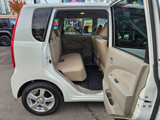 ムーヴ Ｘ　車検９年１１月エコアイドル社外ナビＴＶブルートゥース社外バックカメラ新品国産夏タイヤ社外アルミＡＢＳスマートキー・エンジンプッシュスタートＳＲＳエアバック・タイベル交換不要チェーンＰＶガラス取扱説明書（16枚目）