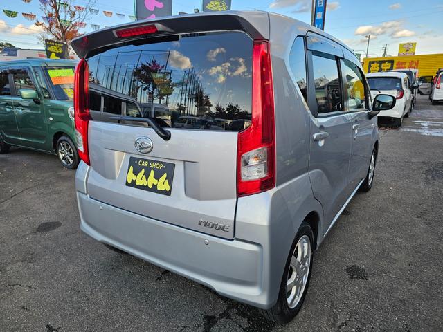 ムーヴ Ｌ　ＳＡＩＩＩ　車検９年１１月・新品国産スタッドレスタイヤ新品アルミ社外ナビブルートゥース新品バックカメラ新品国産夏タイヤ純正アルミ衝突軽減ブレーキ横滑り防止キーレスＡＢＳ電動格納ミラー・タイベルチェーン取説・記録簿（8枚目）