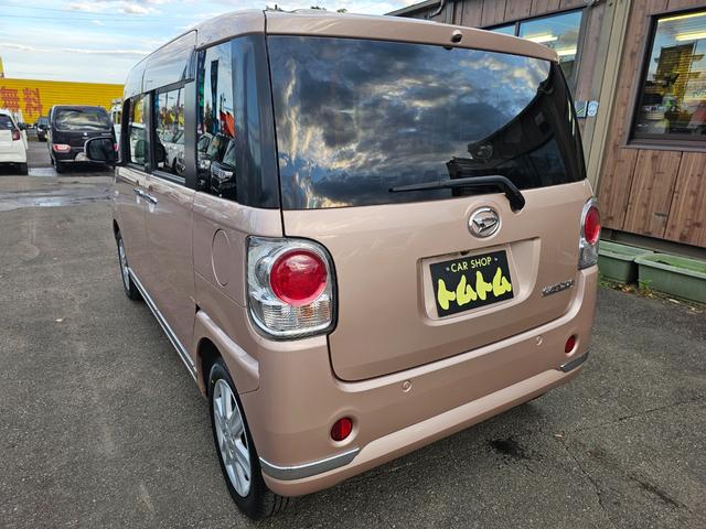 ムーヴキャンバス Ｘリミテッドメイクアップ　ＳＡＩＩＩ　車検９年４月・新品国産スタッドレスタイヤ新品アルミ社外ナビフルセグＴＶブルートゥース外バックカメラ新品国産夏タイヤ純正アルミＬＥＤフォグランプ両側電動スライドドア衝突軽減ブレーキ横滑防止・取説・記録簿（12枚目）