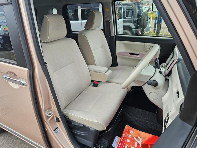 ムーヴキャンバス Ｘリミテッドメイクアップ　ＳＡＩＩＩ　車検９年４月・新品国産スタッドレスタイヤ新品アルミ社外ナビフルセグＴＶブルートゥース外バックカメラ新品国産夏タイヤ純正アルミＬＥＤフォグランプ両側電動スライドドア衝突軽減ブレーキ横滑防止・取説・記録簿（17枚目）