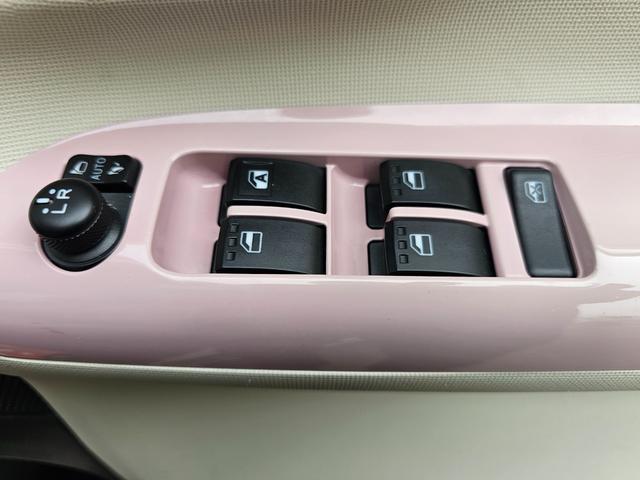 ムーヴキャンバス Ｘリミテッドメイクアップ　ＳＡＩＩＩ　車検９年４月・新品国産スタッドレスタイヤ新品アルミ社外ナビフルセグＴＶブルートゥース外バックカメラ新品国産夏タイヤ純正アルミＬＥＤフォグランプ両側電動スライドドア衝突軽減ブレーキ横滑防止・取説・記録簿（46枚目）