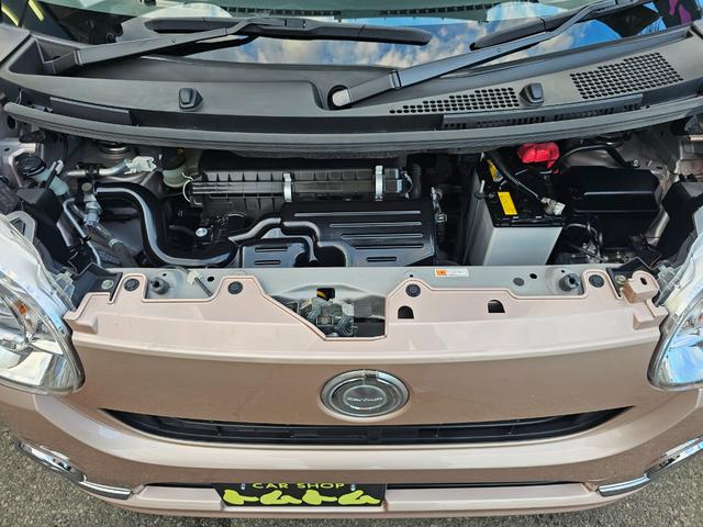 ムーヴキャンバス Ｘリミテッドメイクアップ　ＳＡＩＩＩ　車検９年４月・新品国産スタッドレスタイヤ新品アルミ社外ナビフルセグＴＶブルートゥース外バックカメラ新品国産夏タイヤ純正アルミＬＥＤフォグランプ両側電動スライドドア衝突軽減ブレーキ横滑防止・取説・記録簿（49枚目）