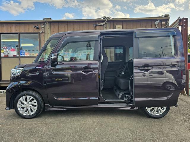 スペーシアカスタム ハイブリッドGS 4WD車検9年1月・新品国産スタッドレスタイヤ新品アルミ社外ナビTVブルートゥース新品バックカメラ新品国産夏タイヤ純正アルミ両側スライドドア左電動LEDライト衝突軽減ブレーキ横滑防止ABS取説・記録簿(9枚目)