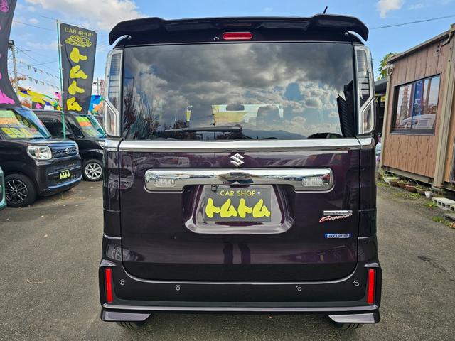 スペーシアカスタム ハイブリッドGS 4WD車検9年1月・新品国産スタッドレスタイヤ新品アルミ社外ナビTVブルートゥース新品バックカメラ新品国産夏タイヤ純正アルミ両側スライドドア左電動LEDライト衝突軽減ブレーキ横滑防止ABS取説・記録簿(11枚目)