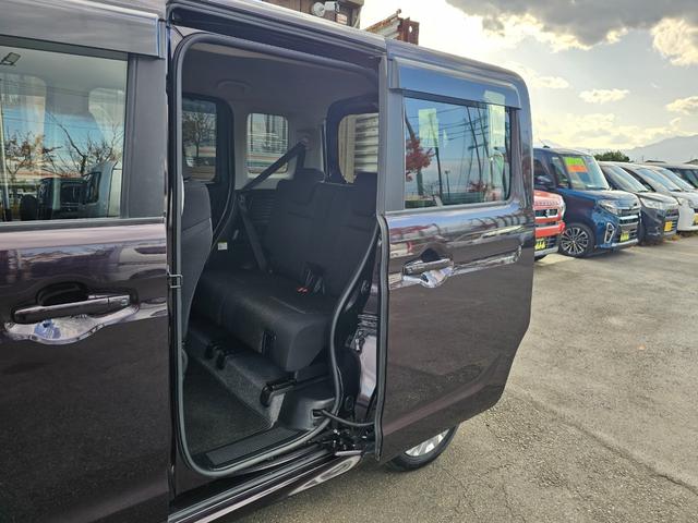 スペーシアカスタム ハイブリッドGS 4WD車検9年1月・新品国産スタッドレスタイヤ新品アルミ社外ナビTVブルートゥース新品バックカメラ新品国産夏タイヤ純正アルミ両側スライドドア左電動LEDライト衝突軽減ブレーキ横滑防止ABS取説・記録簿(22枚目)