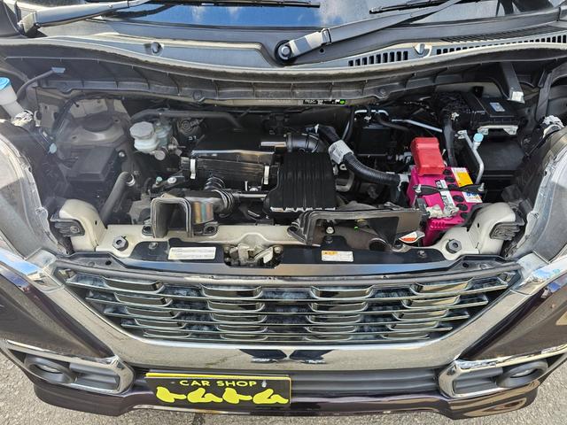 スペーシアカスタム ハイブリッドGS 4WD車検9年1月・新品国産スタッドレスタイヤ新品アルミ社外ナビTVブルートゥース新品バックカメラ新品国産夏タイヤ純正アルミ両側スライドドア左電動LEDライト衝突軽減ブレーキ横滑防止ABS取説・記録簿(51枚目)