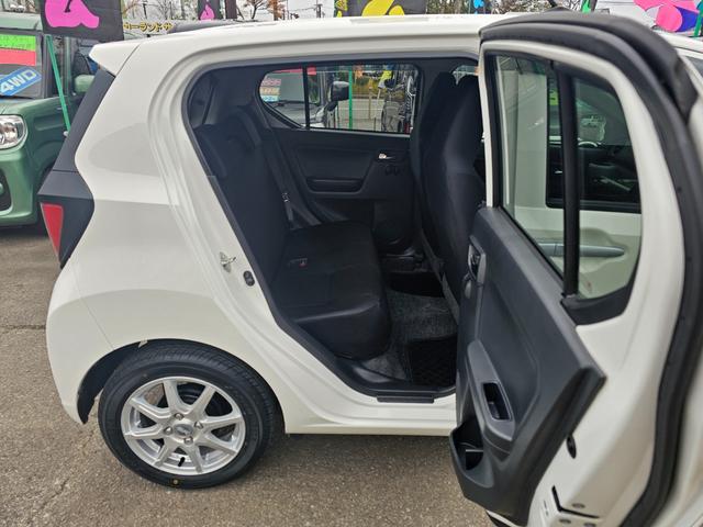 ミライース Ｘ　ＳＡＩＩＩ　４ＷＤ車検９年１１月・新品国産スタッドレスタイヤ新品アルミ純正ナビＴＶ新品バックカメラ新品国産夏タイヤ社外アルミ純正ＬＥＤヘッドライト衝突軽減ブレーキ横滑防止レーンアシストＡＢＳタイベルチェーン記録簿（17枚目）