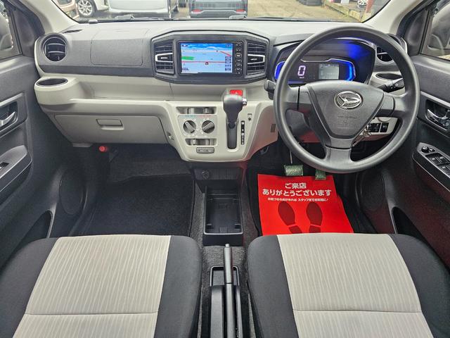 ミライース Ｘ　ＳＡＩＩＩ　４ＷＤ車検９年１１月・新品国産スタッドレスタイヤ新品アルミ純正ナビＴＶ新品バックカメラ新品国産夏タイヤ社外アルミ純正ＬＥＤヘッドライト衝突軽減ブレーキ横滑防止レーンアシストＡＢＳタイベルチェーン記録簿（24枚目）