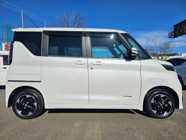 ルークス ハイウェイスター　Ｘ　プロパイロットエディション　Ｓハイブリッド４ＷＤ車検９年１１月・新品国産スタッドレス新品アルミ純正９インチナビフルセグＴＶブルートゥース全方位モニター新品国産夏タイヤ両側電動スライドドア純正ＬＥＤライト衝突軽減ブレーキ横滑防止（6枚目）