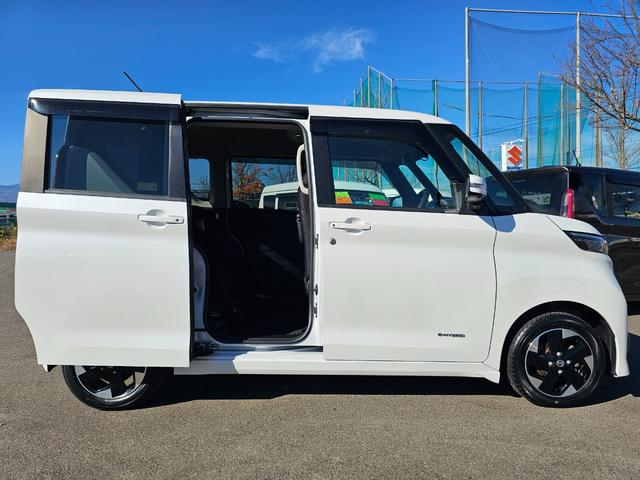 ルークス ハイウェイスター　Ｘ　プロパイロットエディション　Ｓハイブリッド４ＷＤ車検９年１１月・新品国産スタッドレス新品アルミ純正９インチナビフルセグＴＶブルートゥース全方位モニター新品国産夏タイヤ両側電動スライドドア純正ＬＥＤライト衝突軽減ブレーキ横滑防止（7枚目）