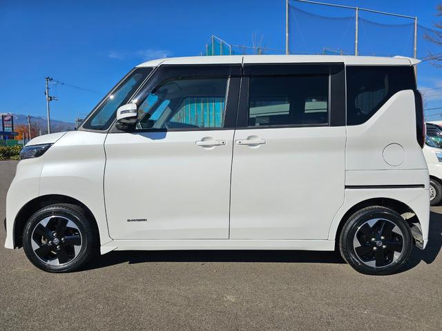 ルークス ハイウェイスター　Ｘ　プロパイロットエディション　Ｓハイブリッド４ＷＤ車検９年１１月・新品国産スタッドレス新品アルミ純正９インチナビフルセグＴＶブルートゥース全方位モニター新品国産夏タイヤ両側電動スライドドア純正ＬＥＤライト衝突軽減ブレーキ横滑防止（8枚目）