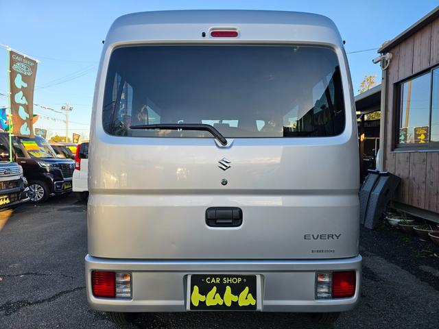 エブリイ ＰＣリミテッド　走行３５７８７ｋｍ切り替え式４ＷＤ５速マニュアル車検９年２月・新品国産スタッドレスタイヤ新品ホイール新品国産夏タイヤ両側スライドドアＡＢＳキーレス電動格納ミラー純正フォグランプＰＶガラス取説・記録簿（11枚目）