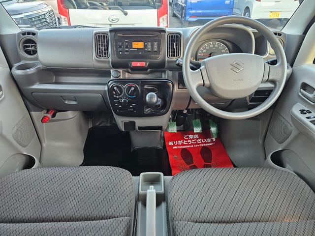 エブリイ ＰＣリミテッド　走行３５７８７ｋｍ切り替え式４ＷＤ５速マニュアル車検９年２月・新品国産スタッドレスタイヤ新品ホイール新品国産夏タイヤ両側スライドドアＡＢＳキーレス電動格納ミラー純正フォグランプＰＶガラス取説・記録簿（25枚目）