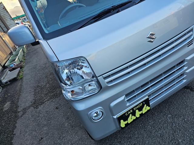 エブリイ ＰＣリミテッド　走行３５７８７ｋｍ切り替え式４ＷＤ５速マニュアル車検９年２月・新品国産スタッドレスタイヤ新品ホイール新品国産夏タイヤ両側スライドドアＡＢＳキーレス電動格納ミラー純正フォグランプＰＶガラス取説・記録簿（44枚目）