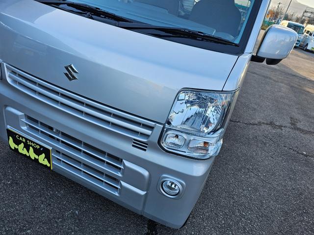 エブリイ ＰＣリミテッド　走行３５７８７ｋｍ切り替え式４ＷＤ５速マニュアル車検９年２月・新品国産スタッドレスタイヤ新品ホイール新品国産夏タイヤ両側スライドドアＡＢＳキーレス電動格納ミラー純正フォグランプＰＶガラス取説・記録簿（45枚目）