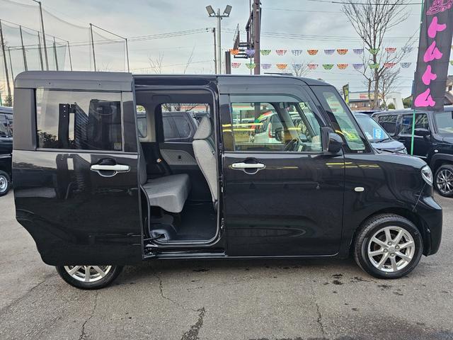 タント Ｌ　車検９年１１月・新品国産スタッドレスタイヤ新品アルミ社外ナビＴＶブルートゥース新品バックカメラ新品国産夏タイヤ純正アルミ純正ＬＥＤライト横滑防止キーレス両側スライドＡＢＳタイベルチェーン取説・記録簿（7枚目）