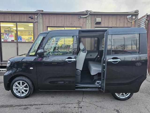 タント Ｌ　車検９年１１月・新品国産スタッドレスタイヤ新品アルミ社外ナビＴＶブルートゥース新品バックカメラ新品国産夏タイヤ純正アルミ純正ＬＥＤライト横滑防止キーレス両側スライドＡＢＳタイベルチェーン取説・記録簿（9枚目）