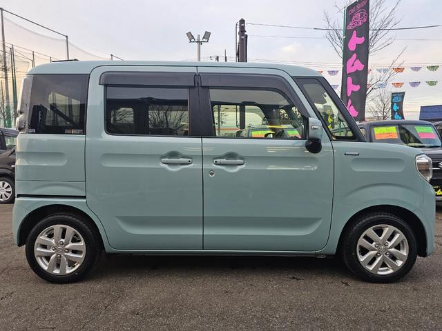 スペーシア ハイブリッドＸ　ハイブリッド車検９年１１月・新品国産スタッドレスタイヤ新品アルミ純正８インチナビフルセグＴＶブルートゥース全方位カメラ新品国産夏タイヤ純正アルミ両側電動スライド衝突軽減ブレーキ横滑り防止スマートキー（6枚目）