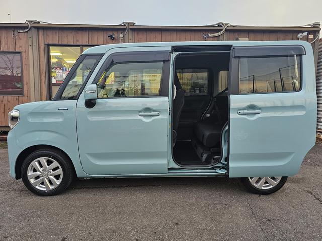 スペーシア ハイブリッドＸ　ハイブリッド車検９年１１月・新品国産スタッドレスタイヤ新品アルミ純正８インチナビフルセグＴＶブルートゥース全方位カメラ新品国産夏タイヤ純正アルミ両側電動スライド衝突軽減ブレーキ横滑り防止スマートキー（9枚目）