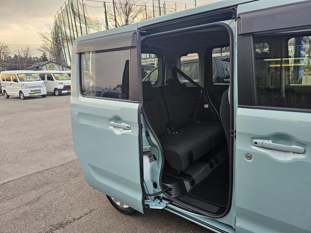 スペーシア ハイブリッドＸ　ハイブリッド車検９年１１月・新品国産スタッドレスタイヤ新品アルミ純正８インチナビフルセグＴＶブルートゥース全方位カメラ新品国産夏タイヤ純正アルミ両側電動スライド衝突軽減ブレーキ横滑り防止スマートキー（19枚目）