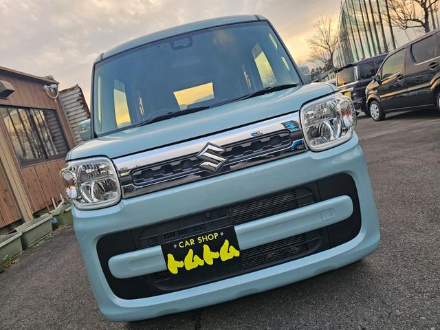 スペーシア ハイブリッドＸ　ハイブリッド車検９年１１月・新品国産スタッドレスタイヤ新品アルミ純正８インチナビフルセグＴＶブルートゥース全方位カメラ新品国産夏タイヤ純正アルミ両側電動スライド衝突軽減ブレーキ横滑り防止スマートキー（63枚目）