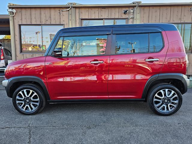 ハスラー ＪスタイルＩＩ　ハイブリッド４ＷＤ新品国産スタッドレスタイヤ中古アルミ社外ナビＴＶ新品バックカメラ新品夏タイヤ純正アルミ純正ＨＩＤ衝突軽減ブレーキ横滑防止ＡＢＳ運転席助手席シートヒーター・タイベルチェーン取説・記録簿（6枚目）