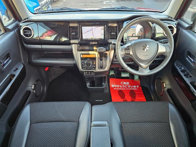 ハスラー ＪスタイルＩＩ　ハイブリッド４ＷＤ新品国産スタッドレスタイヤ中古アルミ社外ナビＴＶ新品バックカメラ新品夏タイヤ純正アルミ純正ＨＩＤ衝突軽減ブレーキ横滑防止ＡＢＳ運転席助手席シートヒーター・タイベルチェーン取説・記録簿（23枚目）