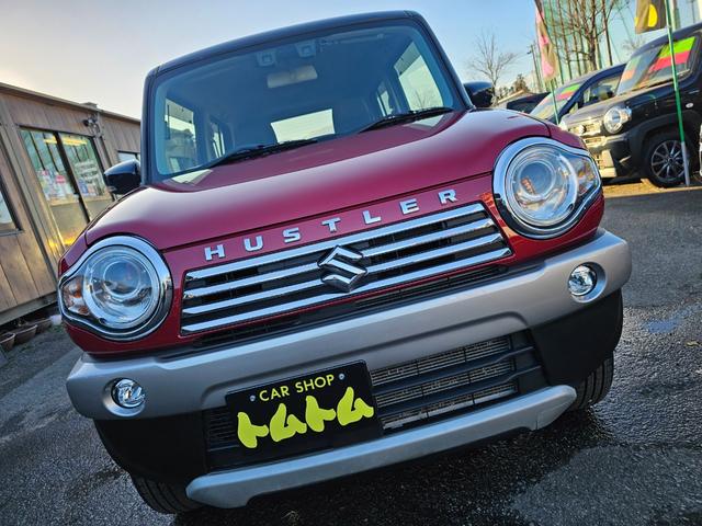 ハスラー ＪスタイルＩＩ　ハイブリッド４ＷＤ新品国産スタッドレスタイヤ中古アルミ社外ナビＴＶ新品バックカメラ新品夏タイヤ純正アルミ純正ＨＩＤ衝突軽減ブレーキ横滑防止ＡＢＳ運転席助手席シートヒーター・タイベルチェーン取説・記録簿（63枚目）