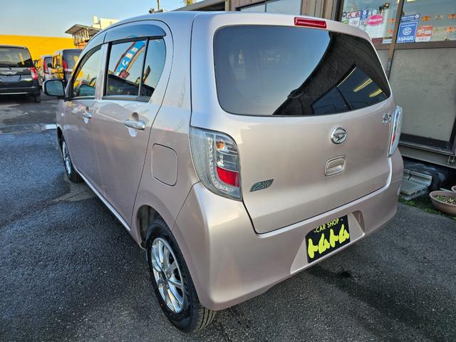 ミライース Ｘ　ＳＡ　車検９年１１月エコアイドル新品国産夏タイヤ社外アルミホイール衝突被害軽減ブレーキ横滑り防止キーレス電動格納ミラーＡＢＳプライバシーガラスＳＲＳエアバック・タイミングベルト交換不要チェーン取説・記録簿（9枚目）