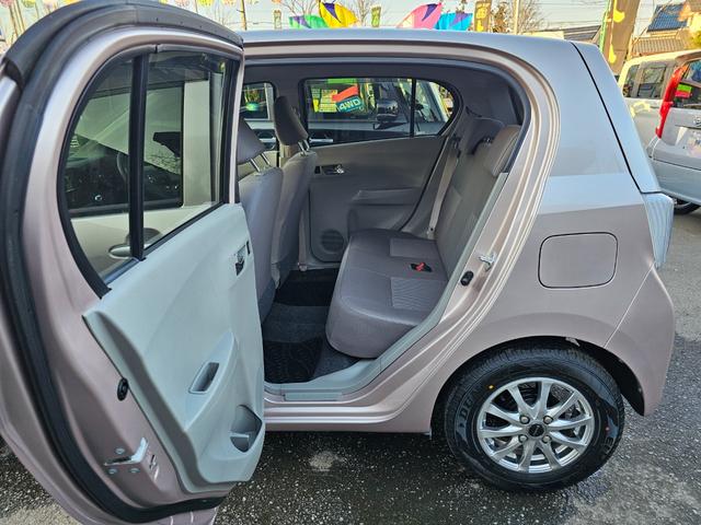 ミライース Ｘ　ＳＡ　車検９年１１月エコアイドル新品国産夏タイヤ社外アルミホイール衝突被害軽減ブレーキ横滑り防止キーレス電動格納ミラーＡＢＳプライバシーガラスＳＲＳエアバック・タイミングベルト交換不要チェーン取説・記録簿（16枚目）