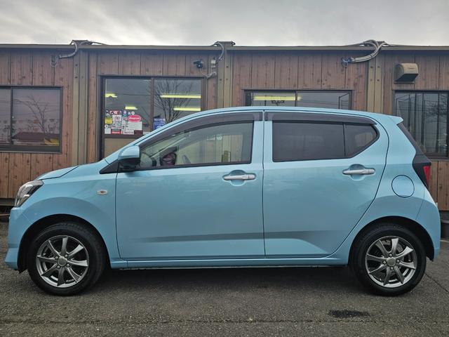 ミライース Ｘ　ＳＡＩＩＩ　４ＷＤ・新品国産スタッドレスタイヤ新品アルミ社外ナビＴＶブルートゥース新品バックカメラ新品国産夏タイヤ社外アルミ純正ＬＥＤヘッドライト電格ミラー衝突軽減ブレーキ横滑り防止タイベルチェーン取説・記録簿（7枚目）