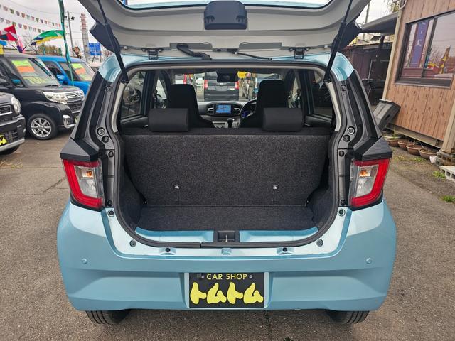 ミライース Ｘ　ＳＡＩＩＩ　４ＷＤ・新品国産スタッドレスタイヤ新品アルミ社外ナビＴＶブルートゥース新品バックカメラ新品国産夏タイヤ社外アルミ純正ＬＥＤヘッドライト電格ミラー衝突軽減ブレーキ横滑り防止タイベルチェーン取説・記録簿（20枚目）