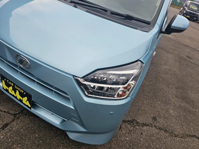 ミライース Ｘ　ＳＡＩＩＩ　４ＷＤ・新品国産スタッドレスタイヤ新品アルミ社外ナビＴＶブルートゥース新品バックカメラ新品国産夏タイヤ社外アルミ純正ＬＥＤヘッドライト電格ミラー衝突軽減ブレーキ横滑り防止タイベルチェーン取説・記録簿（46枚目）