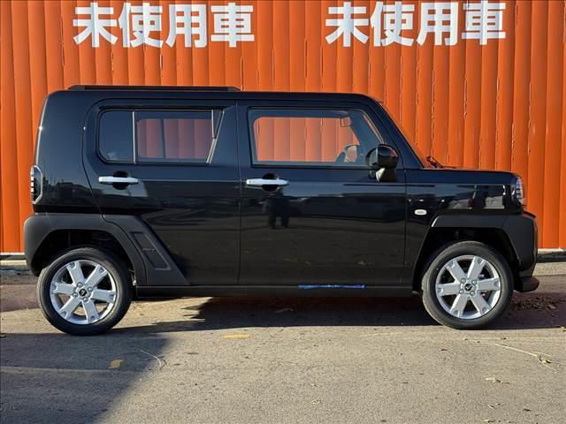 タフト Ｇ　届出済未使用車　４ＷＤ　バックカメラ　スマートアシストＩＩＩ　ガラスルーフ　ルーフレール　純正アルミホイール　シートヒーター　ＬＥＤヘッドライト　シートリフター　スマートキー　アームレスト（28枚目）