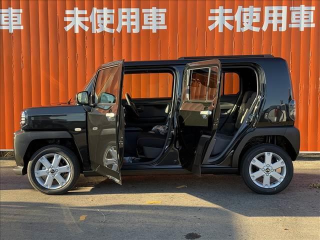 タフト Ｇ　届出済未使用車　４ＷＤ　バックカメラ　スマートアシストＩＩＩ　ガラスルーフ　ルーフレール　純正アルミホイール　シートヒーター　ＬＥＤヘッドライト　シートリフター　スマートキー　アームレスト（73枚目）