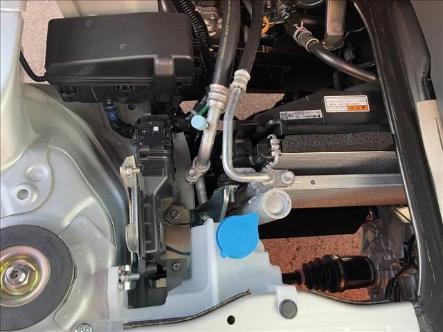 キャリイトラック ＫＣエアコン・パワステ　届出済未使用車　４ＷＤ　５ＭＴ　ラジオ　ヒルホールドコントロール　ヘッドライトレベライザー　パーキングセンサー（リア）　キーレスキー　シガーソケット　パワーステアリング　パワーウインドウ（19枚目）