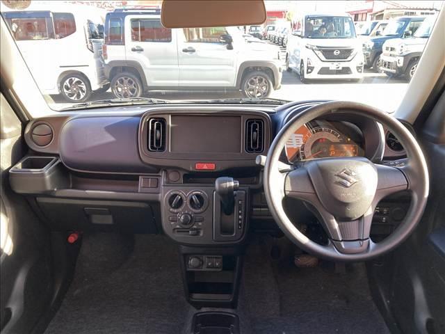 アルト Ａ　禁煙車　４ＷＤ　シートヒーター　スズキセーフティーサポート　マニュアルエアコン　横滑り抑制機能　車線逸脱警報　誤発進抑制機能　シートヒーター　アイドリングストップ　パワーウインドウ　パワーステアリング（8枚目）