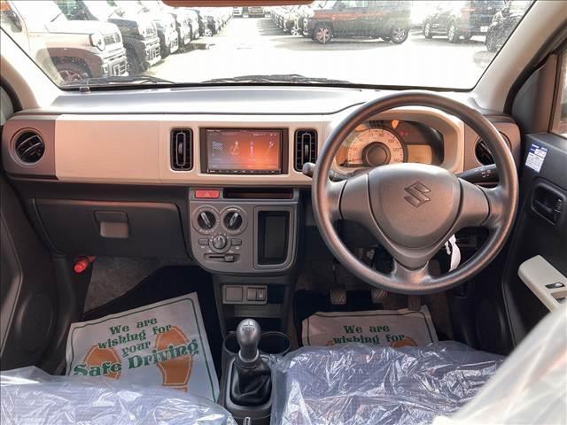 アルト Ｆ　禁煙車　４ＷＤ　５ＭＴ　ＳＤナビ　バックカメラ　ＥＴＣ　シートヒーター　キーレスキー　ＳＲＳエアバック　マニュアルエアコン　パワーステアリング　パワーウインドウ（8枚目）