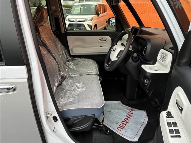 ムーヴキャンバス ストライプス　Ｇ　届出済未使用車　４ＷＤ　シートヒーター　スマートアシストＩＩＩ　両側電動スライドドア　スマートキー　ＬＥＤライト　ＬＥＤフォグランプ　オートライト　オートエアコン　ホッとカップホルダー（50枚目）