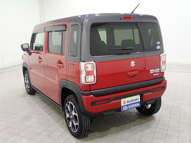 ハスラー ＨＹＢＲＩＤ　Ｘ　４ＷＤ　９インチナビ　全方位カメラ　４ＷＤ　９インチナビ　全方位カメラ　デュアルカメラブレーキサポート　キーレスプッシュスタート　シートヒーター　オートエアコン　ＬＥＤヘッドライト＆フォグライト　オートライト　アルミホイール（4枚目）