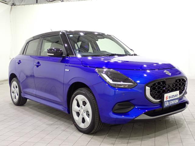 スイフト HYBRID MX 4WD デュアルセンサーブレーキII 4WD デュアルセンサーブレーキサポートII アダプティブクルーズコントロール キーレスプッシュスタート シートヒーター オートエアコン LEDヘッドライト オートライト アルミホイール(5枚目)