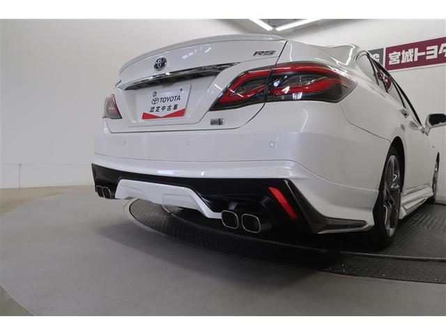 クラウンハイブリッド RSアドバンス 革シート サンルーフ フルセグ メモリーナビ DVD再生 ミュージックプレイヤー接続可 バックカメラ 衝突被害軽減システム ETC ドラレコ LEDヘッドランプ ワンオーナー フルエアロ 記録簿(26枚目)