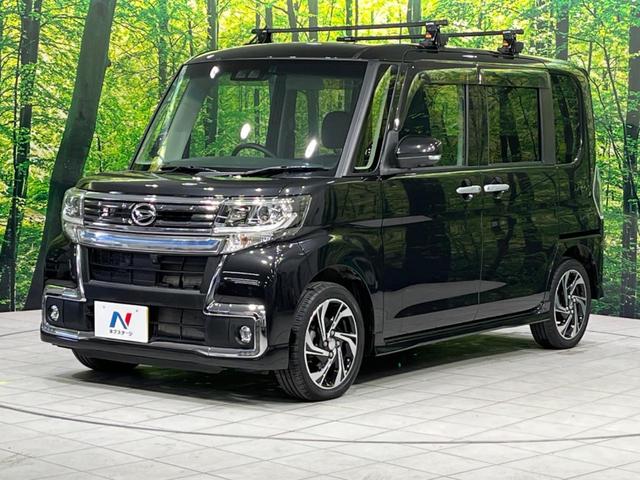 タント カスタムＲＳ　トップエディションＶＳ　ＳＡＩＩＩ　４ＷＤ　禁煙車　純正ナビ　パノラマモニター　両側パワースライドドア　ＬＥＤヘッドライト　ＬＥＤフォグ　シートヒーター　コーナーセンサー　ハーフレザーシート　ＥＴＣ　１５インチアルミ　スマートキー（23枚目）