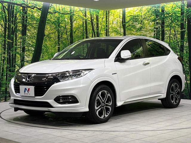 ヴェゼル ハイブリッドＺ・ホンダセンシング　４ＷＤ　禁煙車　純正ナビ　バックカメラ　衝突軽減　レーダークルコン　ＥＴＣ　ドラレコ　シートヒーター　ハーフレザーシート　ＬＥＤヘッドライト　パドルシフト　オートライト　ステアリングスイッチ（17枚目）